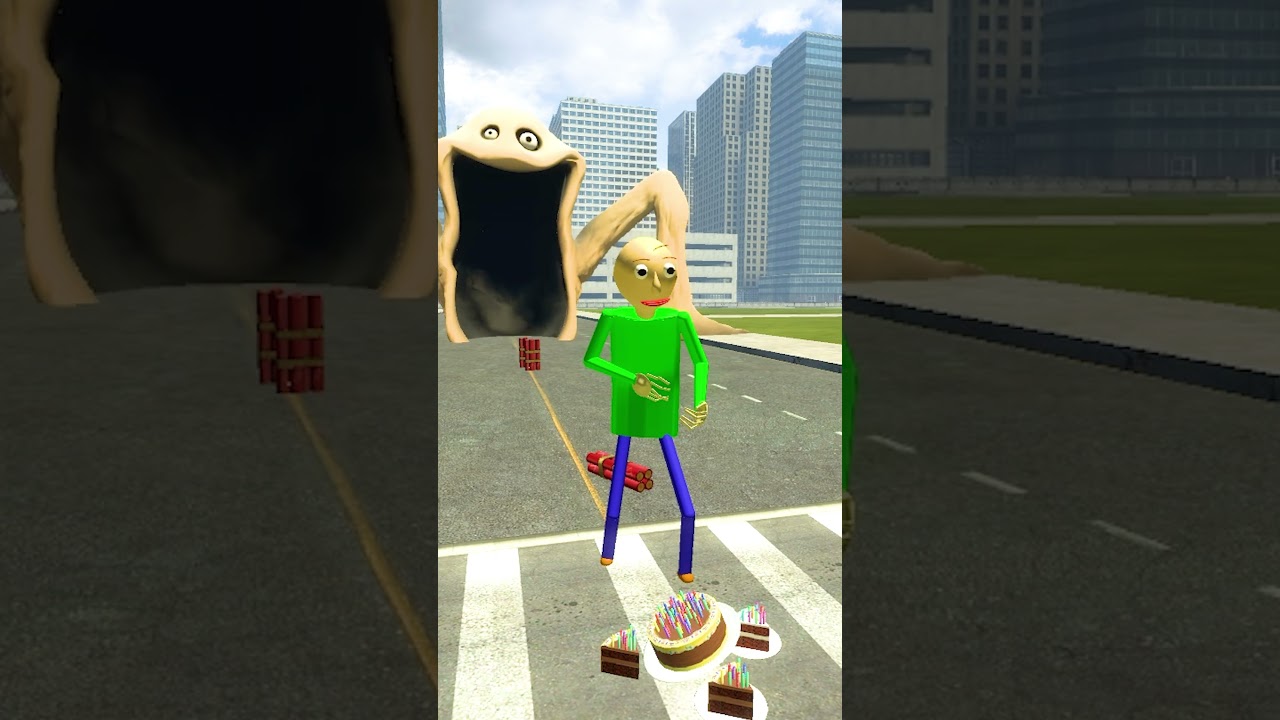 Кто приглашен на день рождения Балди в Garry's Mod?