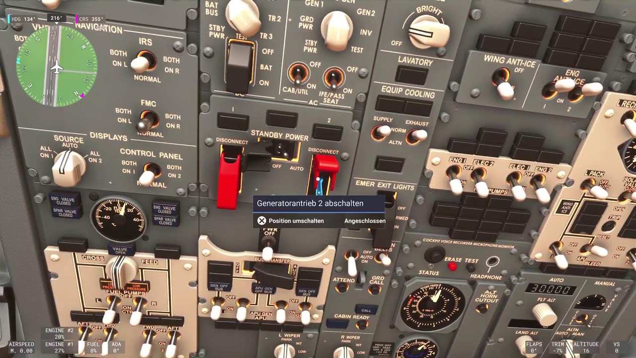 Flugsimulator 2025 Düsseldorf to Larnaka Cyprus
