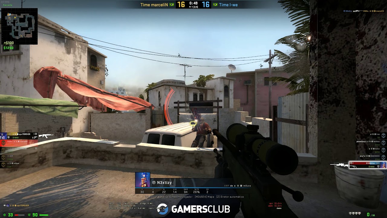 1x5 Clutch Gamerclub lv20