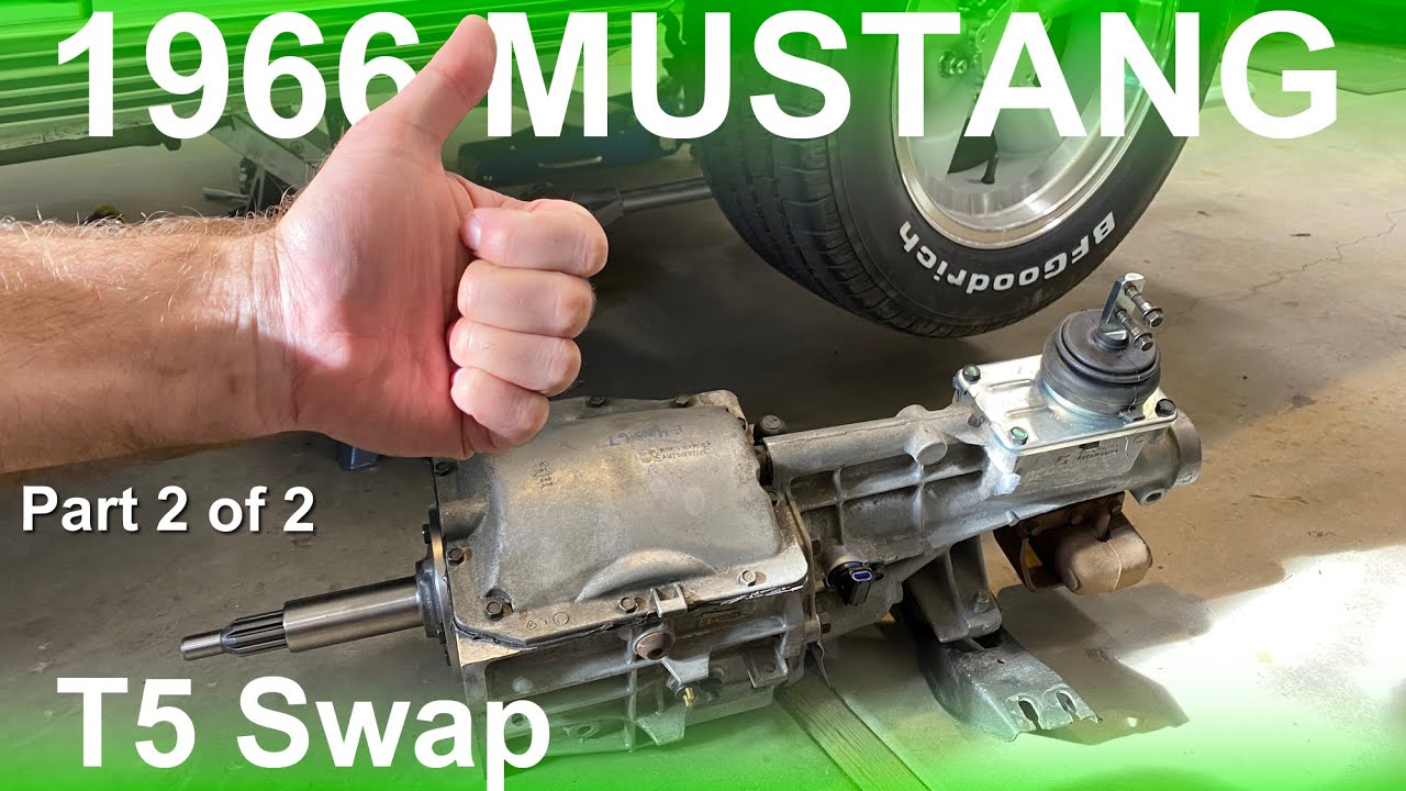 Swapping in a T5 Transmission in a Mustang - PART 2 of 2
