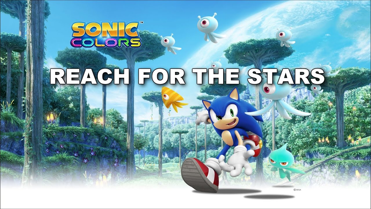 [SONIC KARAOKE ~SING ALONG~] Sonic Colours - Reach for the Stars (Cash Cash)