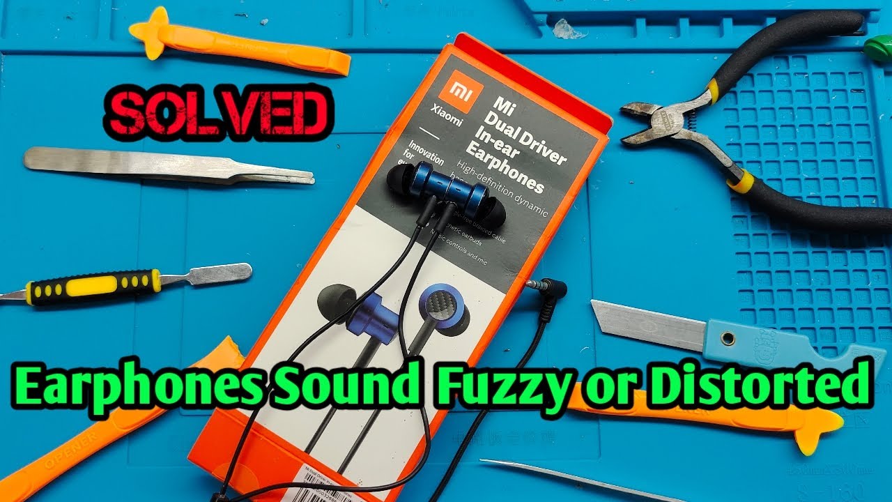 How to fix earphones sound distorted  || Mi Dual Drive In-Ear Earphone