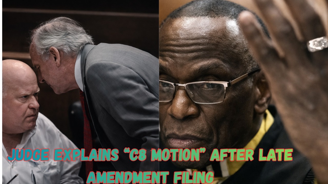 Judge Explains “C8 Motion” After Late Amendment Filing | Security Deposit Dispute Goes to Trial