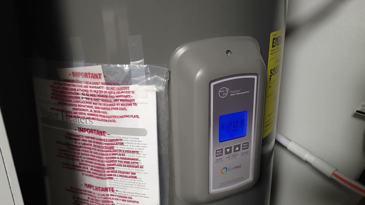 HOW TO FIX RHEEM WATER HEATER NOT WORKING ERROR CODE SHOWN