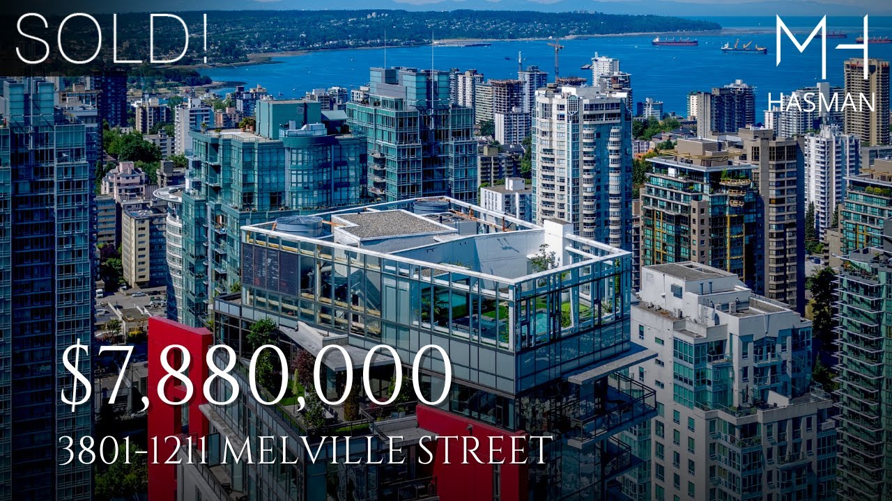 Now Sold! The Sensational RITZ Penthouse 38 Storeys in the Sky of Vancouver's Coal Harbour