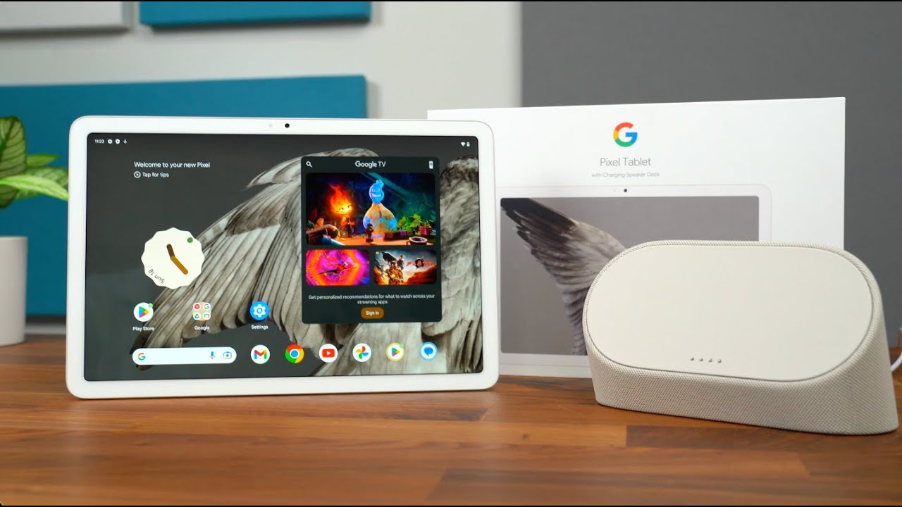 Распаковка планшета Google Pixel!