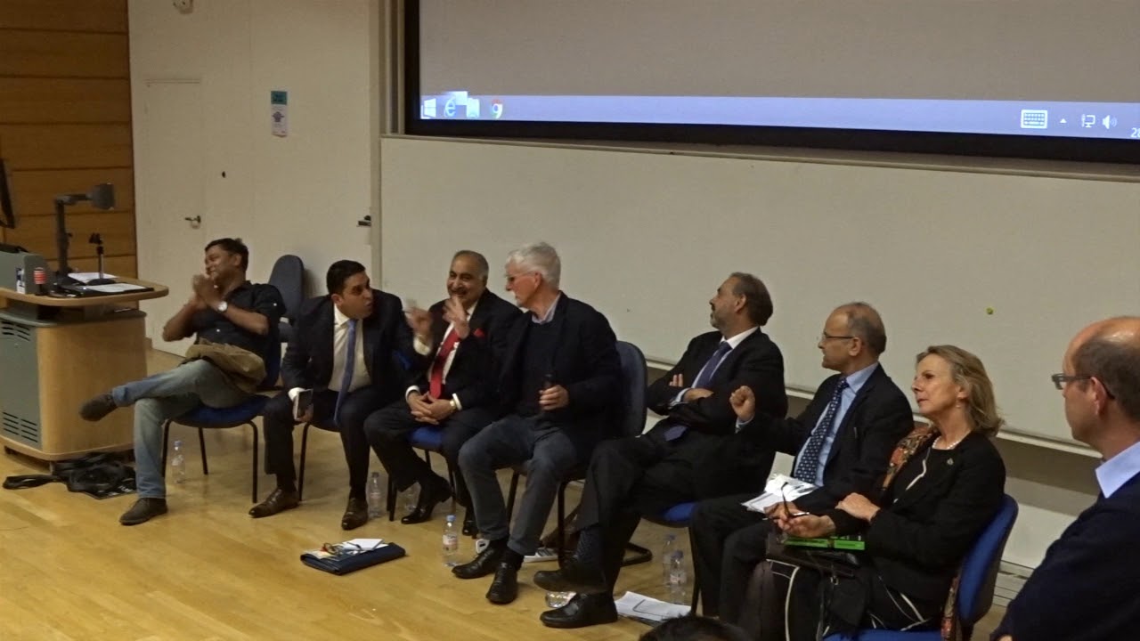 Junaid Qureshi (Director EFSAS) explaining the 1963 Sino-Pak Border Agreement at King's College