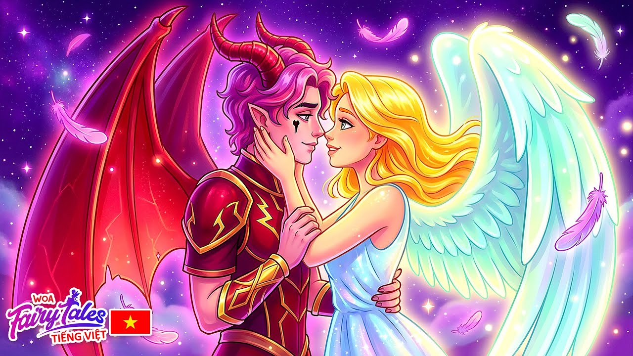 Tình Yêu của Thiên Thần và Ma Vương 😇😈 👸 Truyện Hay Mỗi Ngày