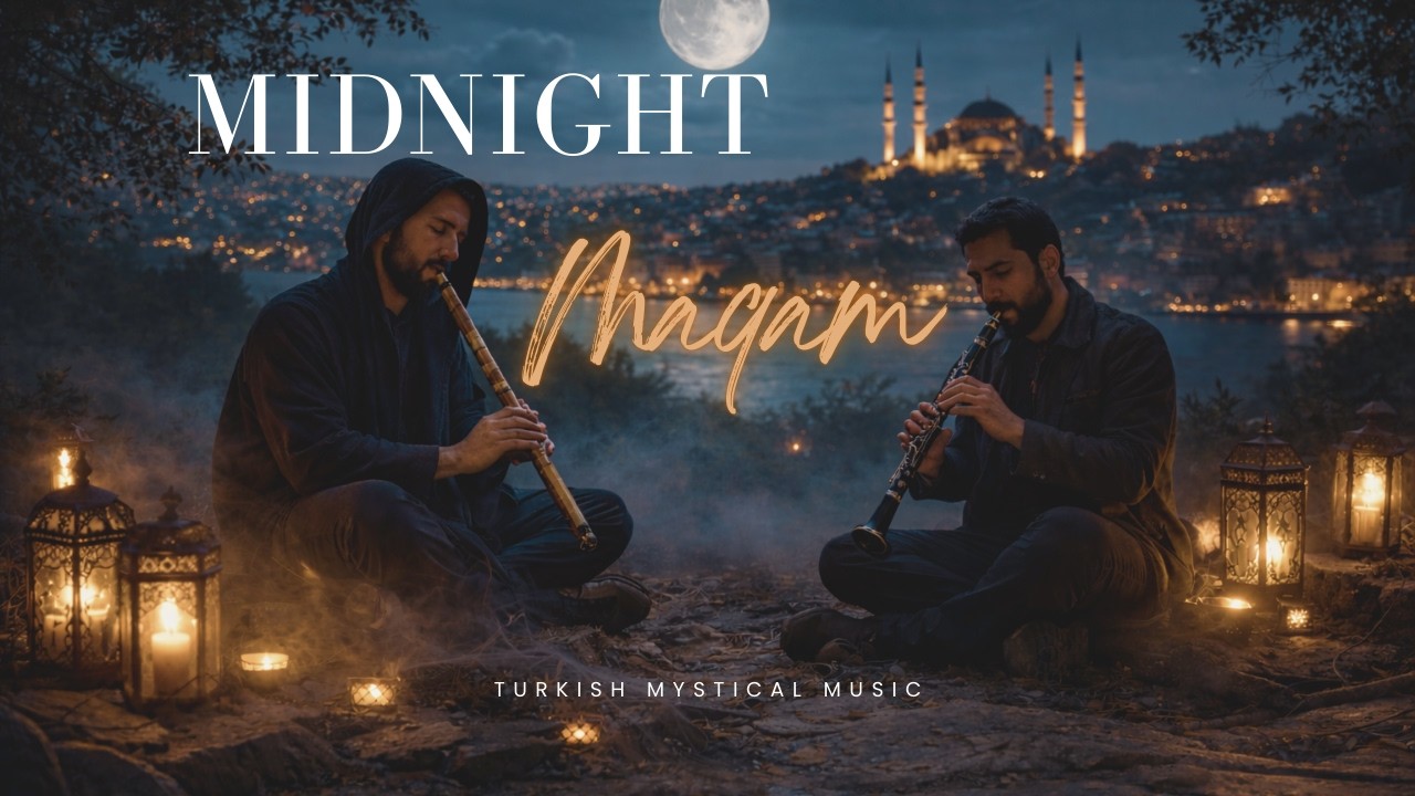 Midnight Maqam | Mystical Turkish Ambient Music – A Spiritual Journey (Ney & Clarinet)