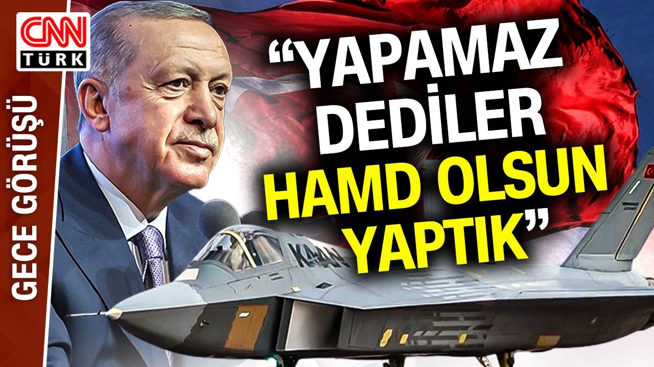 KAAN Dün Gökyüzüyle Buluştu! Z. Şahin: 