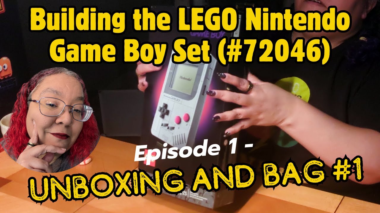 Lego Build: Nintendo Game Boy (#72046), Bag 1
