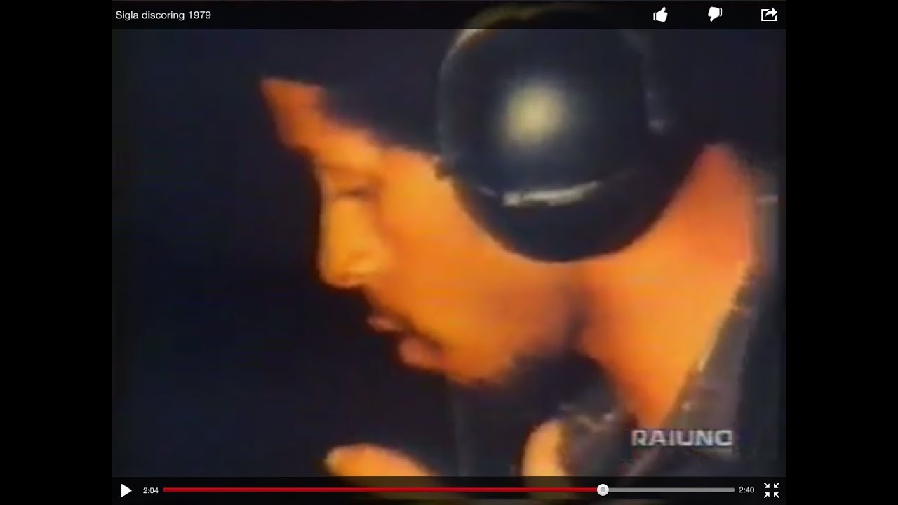 Dj Al Jordan at the Much More (Rome): december 1979