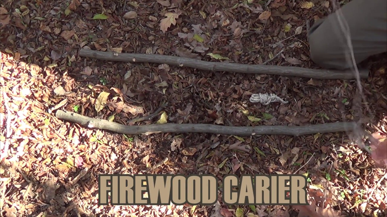 Making Firewood & Log Carrier