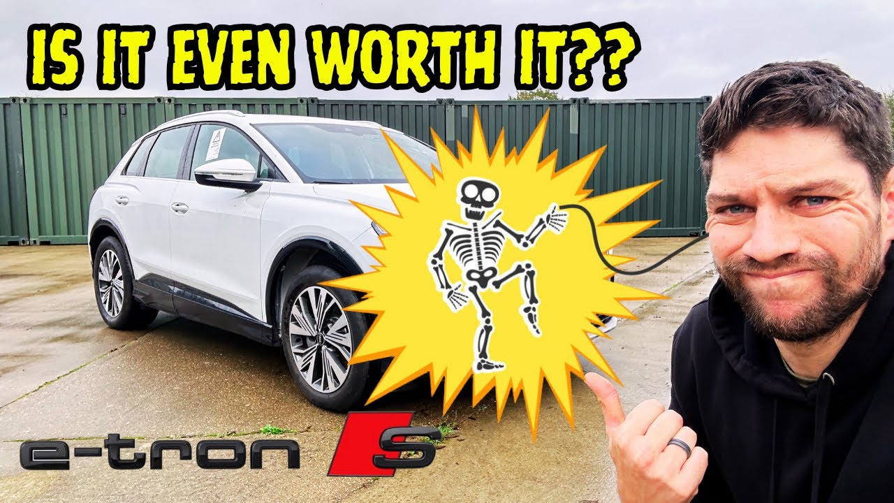 IS IT POSSIBLE TO REPAIR A CRASHED ELECTRIC CAR? AUDI Q4 ETRON!!...