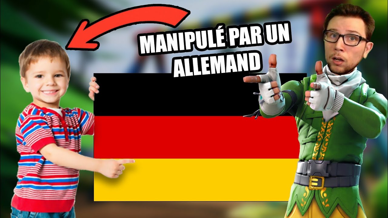 UN GAMIN MANIPULÉ M'APPREND L'ALLEMAND SUR FORTNITE