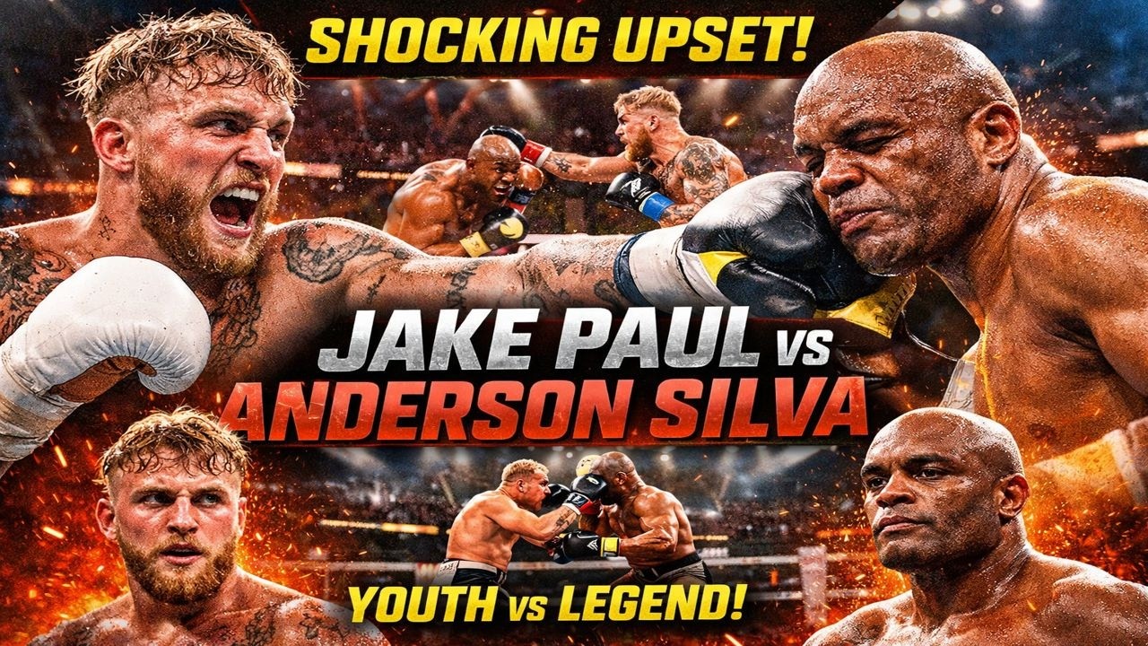 SHOCKING RESULT! Jake Paul Defeats MMA Legend Anderson Silva – The Night Boxing Changed Forever!