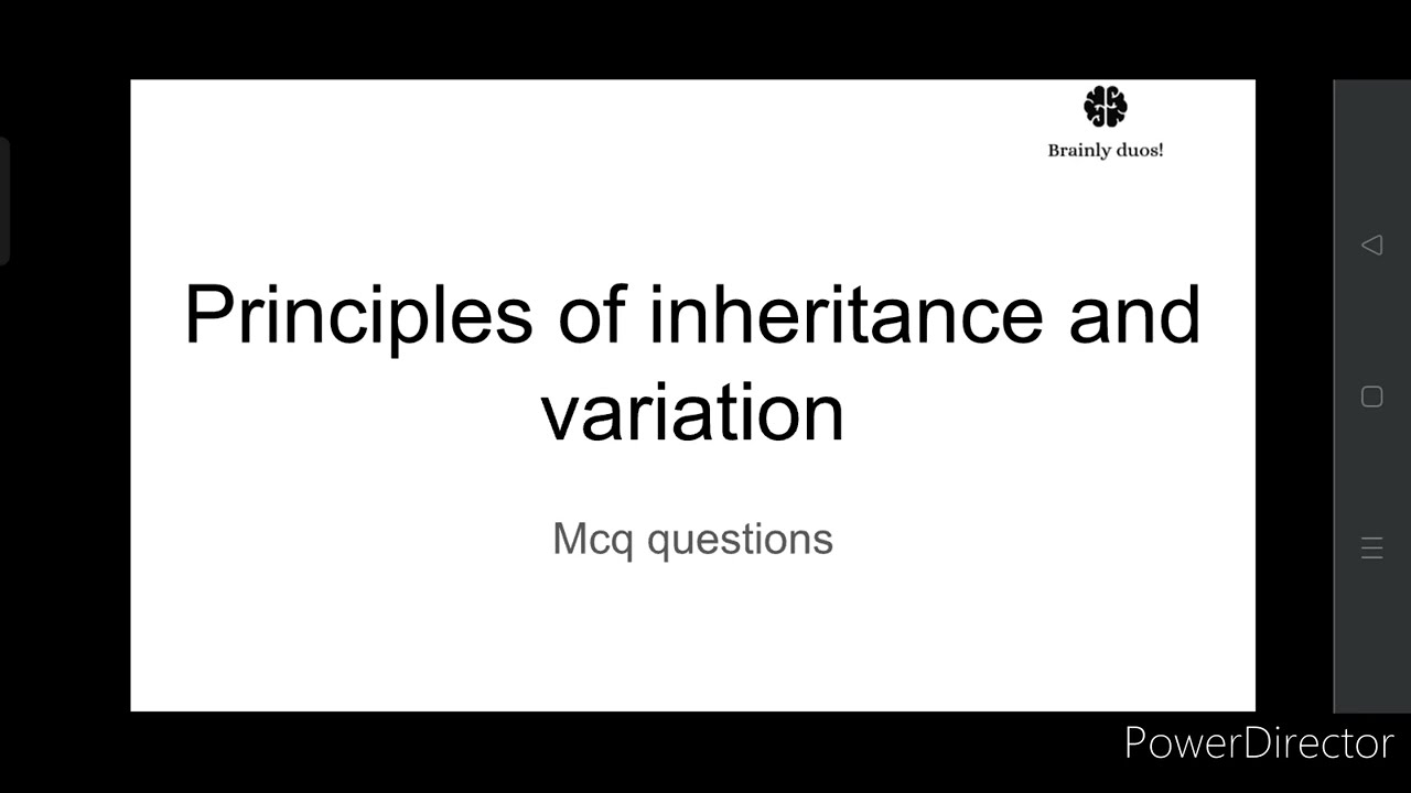 Principles of inheritance & variations | #neet #neetbiology #neetmcqs #neetmalayalam