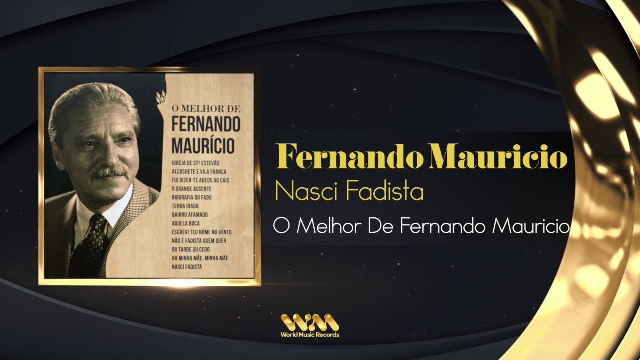 Fernando Mauricio - Nasci Fadista