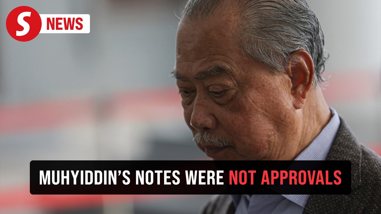 Muhyiddin's meeting notes were instructions to consider, not approve, court hears
