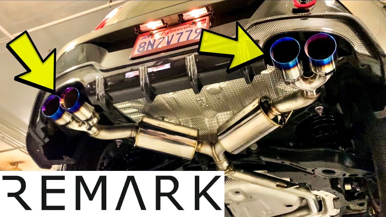 КАК УСТАНОВИТЬ ВЫПУСКНУЮ СИСТЕМУ REMARK TOYOTA COROLLA HATCHBACK QUAD-EXIT CATBACK (+ЗВУК) 2019+