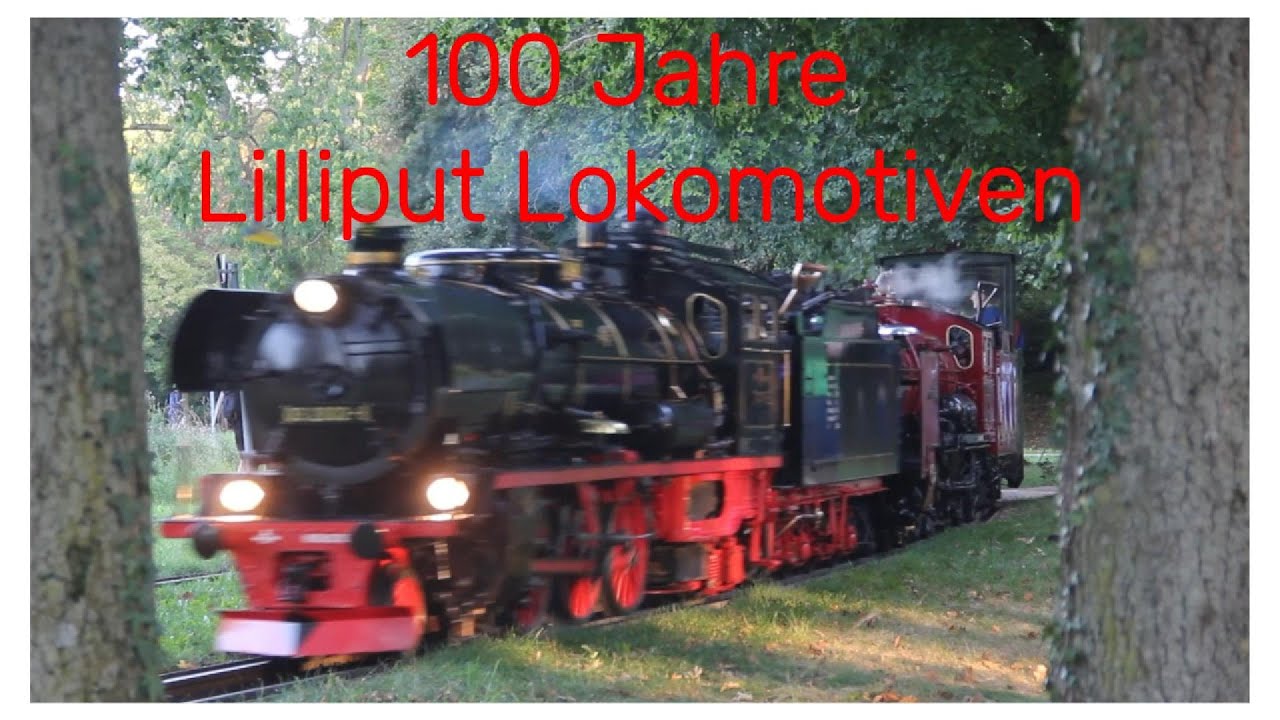 100 Jahre Lilliput Lokomotiven mit 3 Dampfloks in Dresden Teil 2