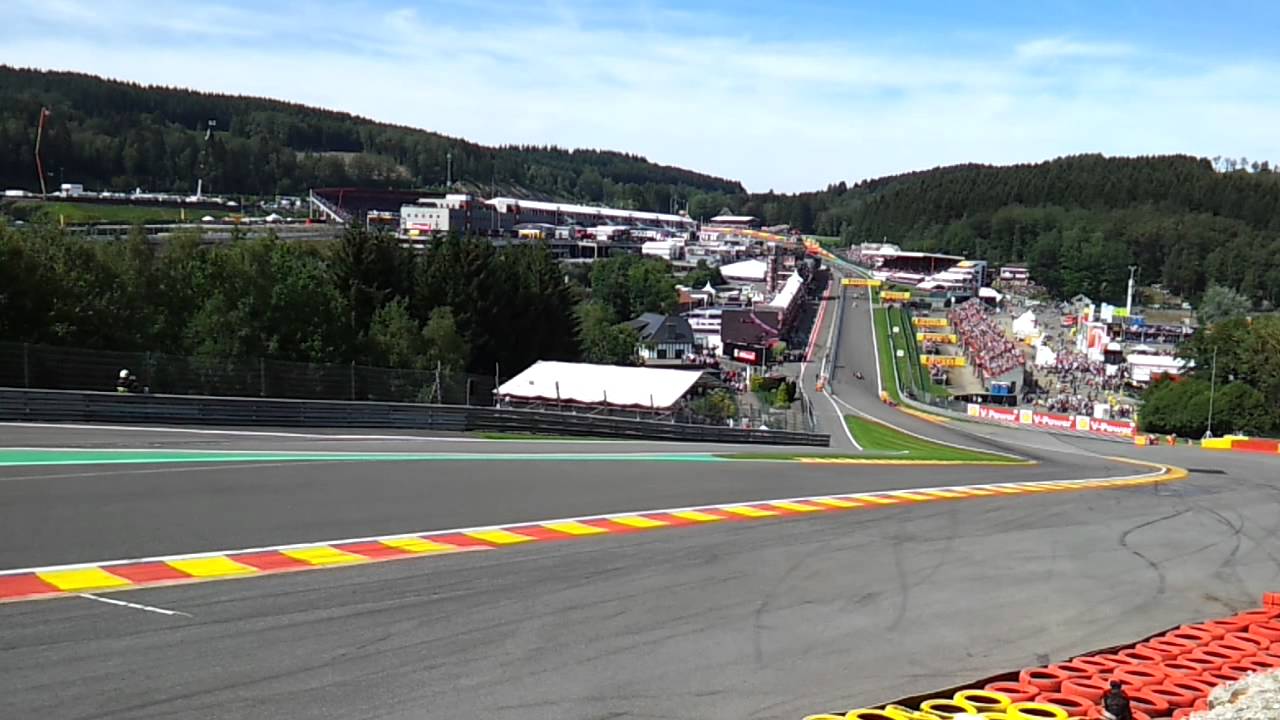 Spa 2012 Eau Rouge Gold 3. The Start. Oh My God!