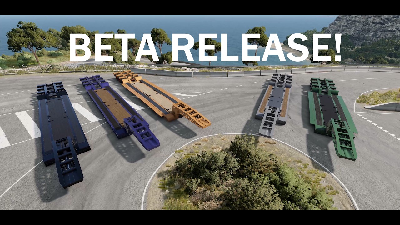 Detachable Gooseneck Lowboy - Beta Release