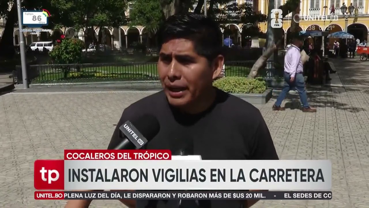 ​Cocaleros instalan vigilias ante denuncia de un plan del Gobierno para ingresar al trópico