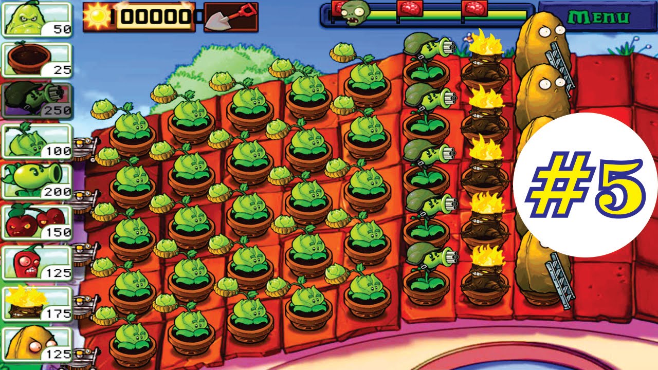 Plants vs Zombies - Gameplay Walkthrough #5 - Team Plants vs Zombies Fight!