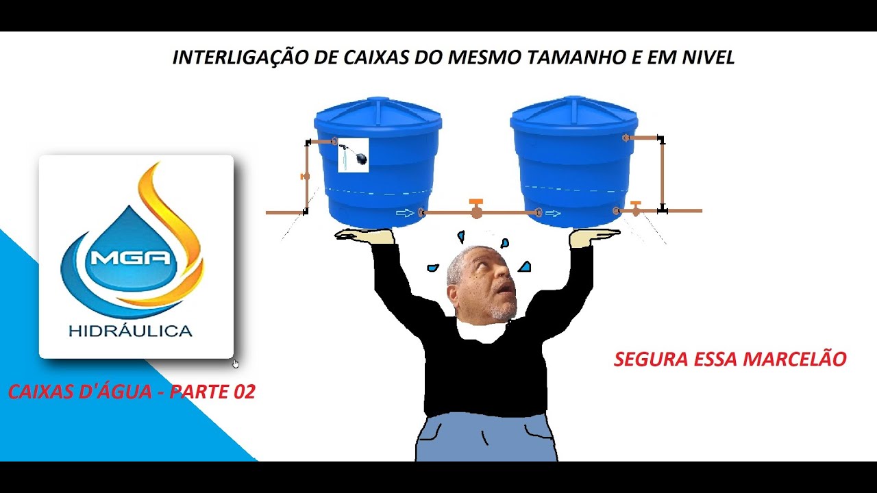 INSTALAÇÃO DE CAIXA D'ÁGUA - PARTE 02...