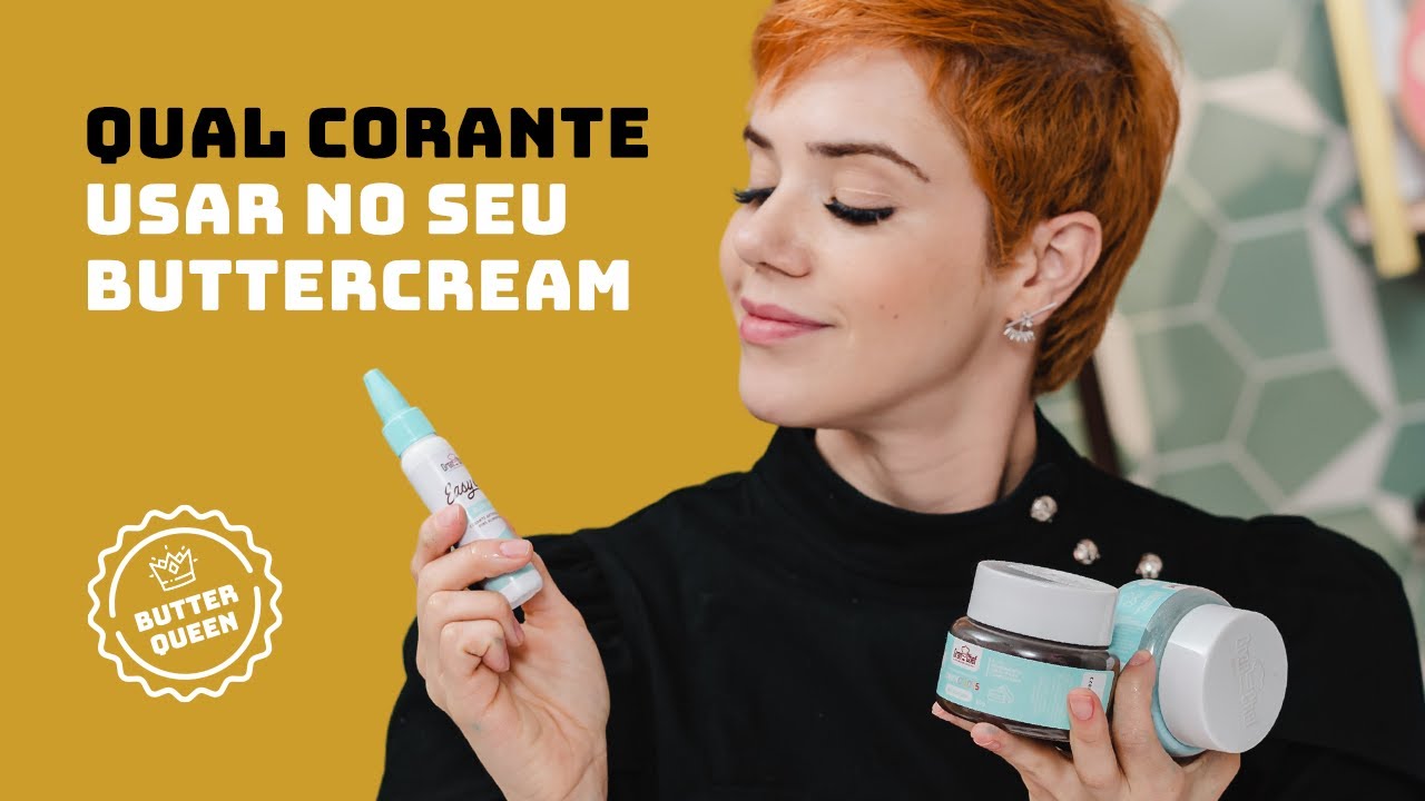 QUAL CORANTE USAR NO SEU BUTTERCREAM