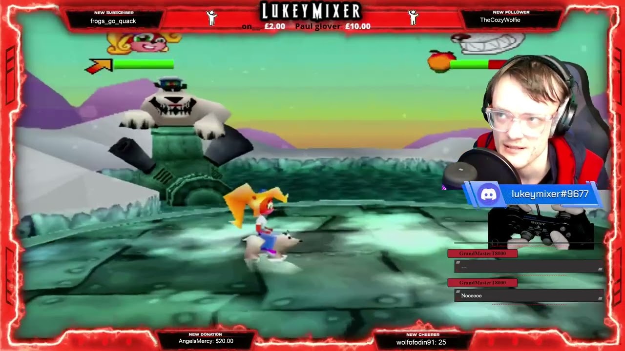 ♿ [All Boss Battles] -  [PS1] Crash Bash Adventure Mode [Coco Bandicoot]
