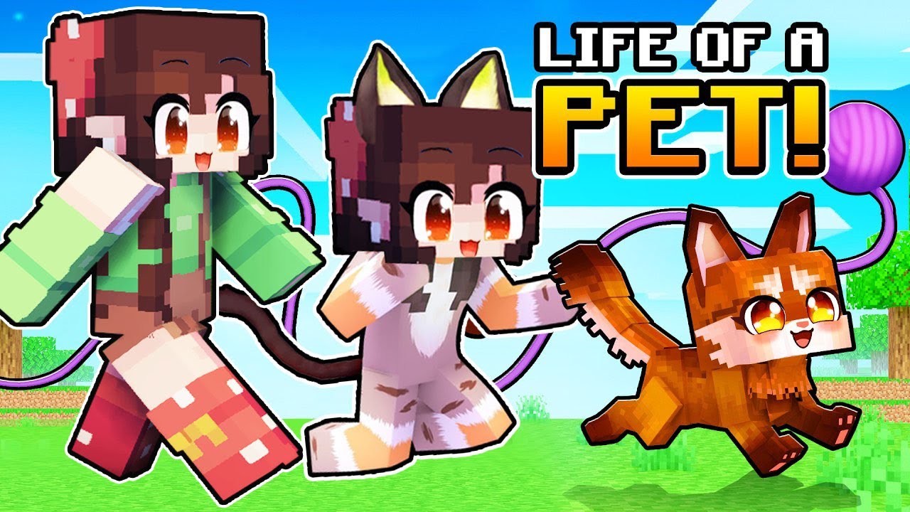 BEST of Having a PET LIFE in Minecraft! ( Tagalog )