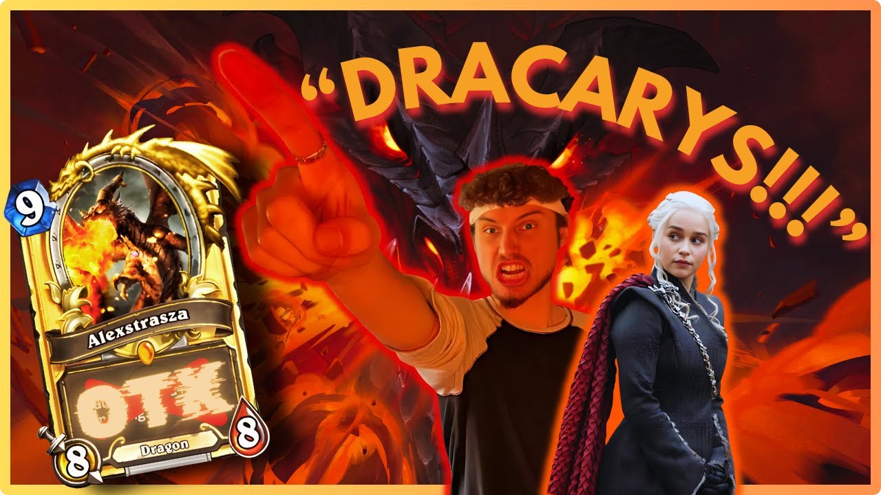 Alexstrasza OTK Dragon Deck Display | Hearthstone Dragon Druid Gameplay #hearthstone  #dragon