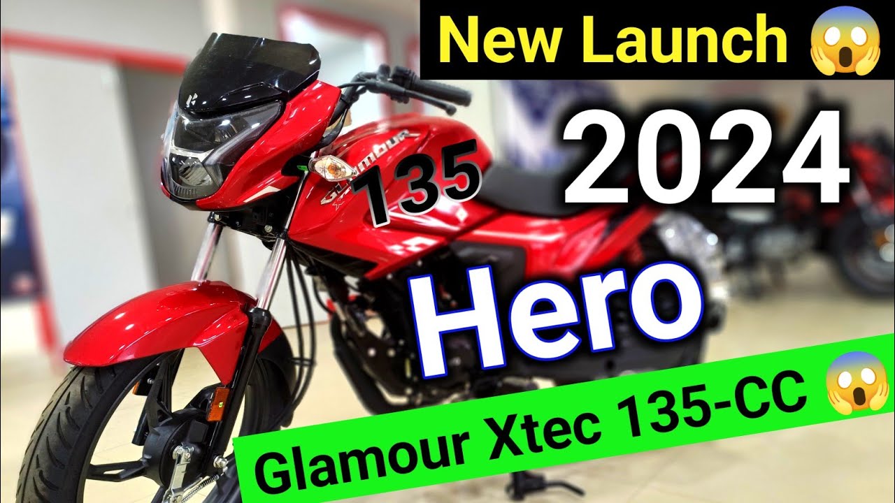 New Launch 2024 Hero glamour Xtec 135 😱 #glamour #heroglamourxtec