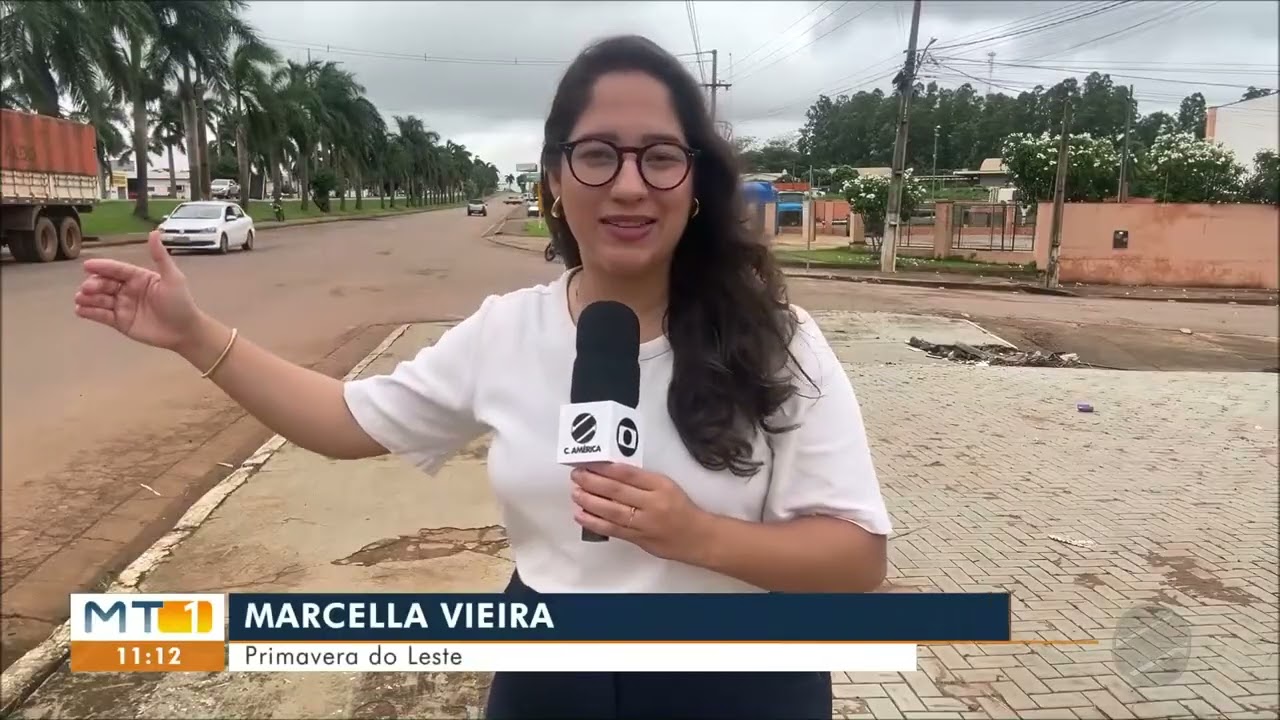 Reportagem sobre alagamento em Primavera do Leste 10.02.2026