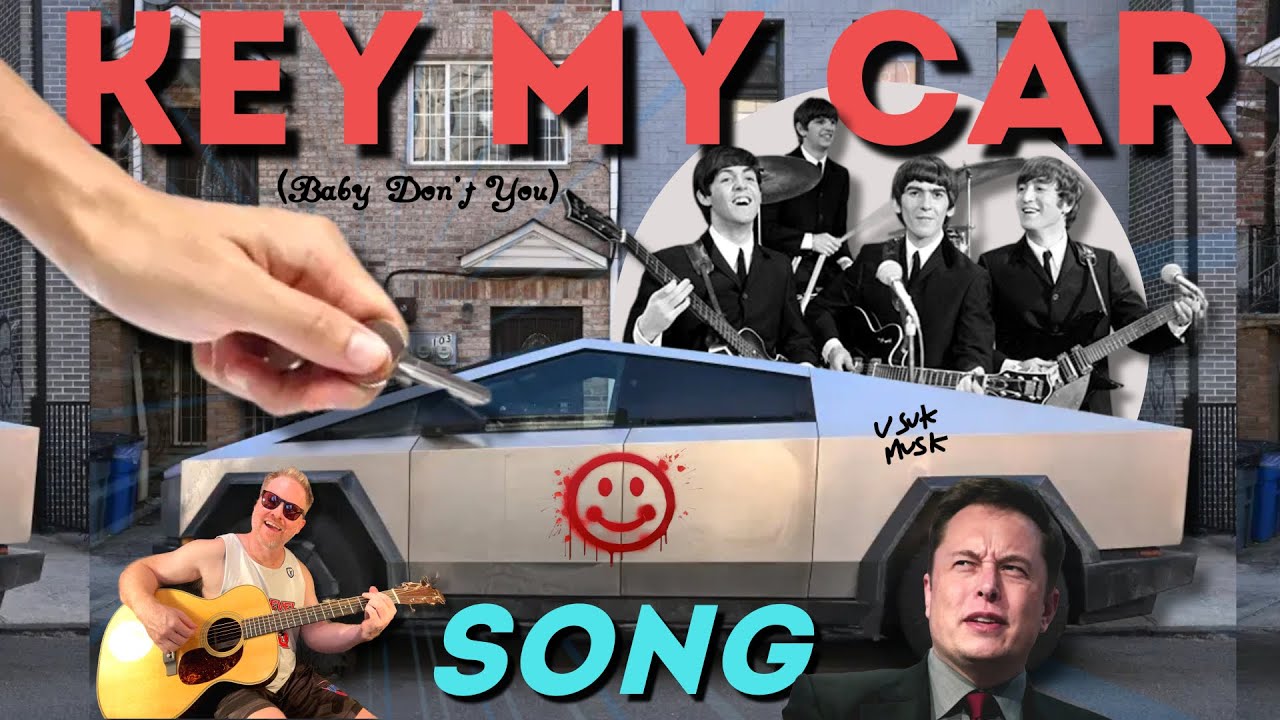 ELON MUSK TESLA Terrorism SONG - THE BEATLES 