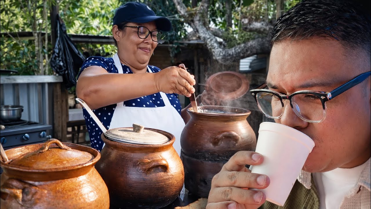 PROBADO ATOLES DIFERENTES EN EL SALVADOR 🇸🇻 