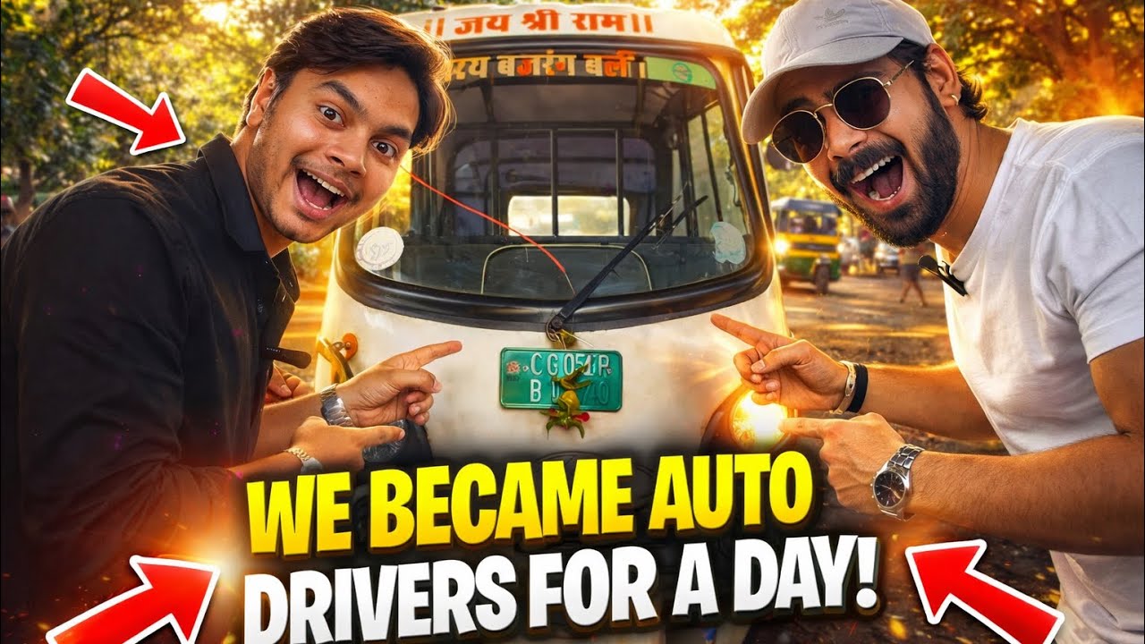  WE BECAME AUTO DRIVERS FOR A DAY! | Crazy Challenge 😳🤯