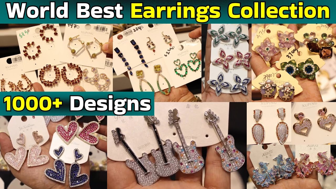1000+ Latest Earring Designs: Hollywood Celebrity Styles! | Chinese Jewellery Wholesale Shop