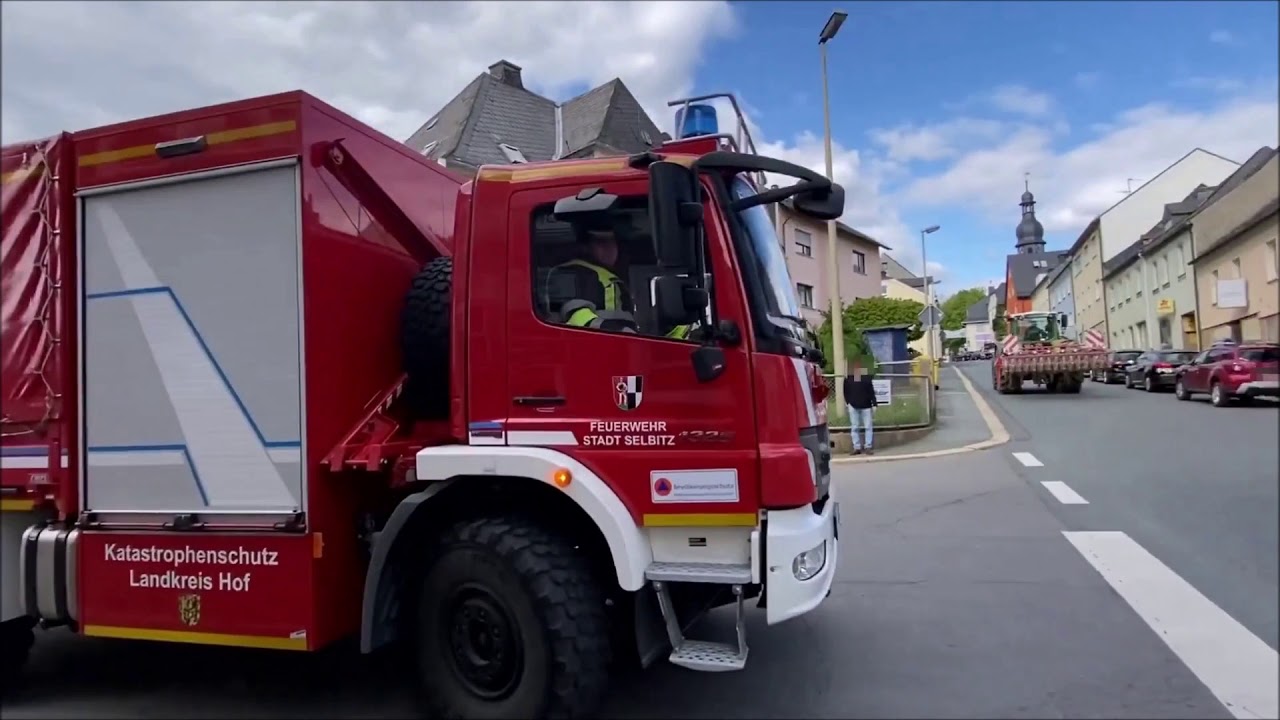 [Einsatzalarm Feuerwehr Selbitz] Brand Bauernhof