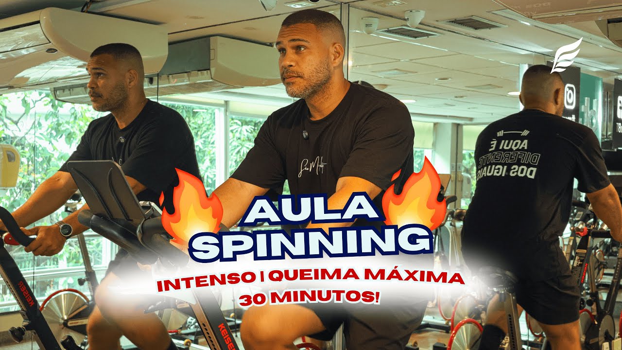 Aula de Spinning INTENSA | 30 minutos de Desafio de Alta Queima Calórica!