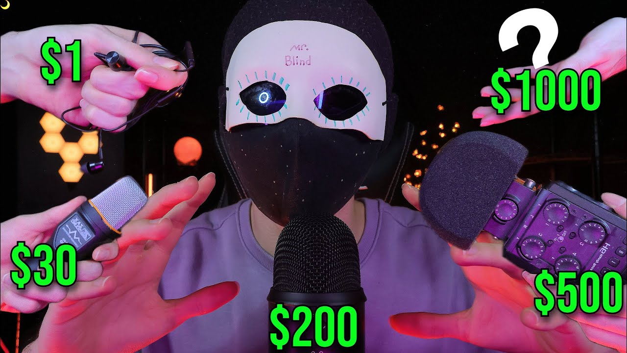 $1 Microphone Vs $1000 Microphone ASMR