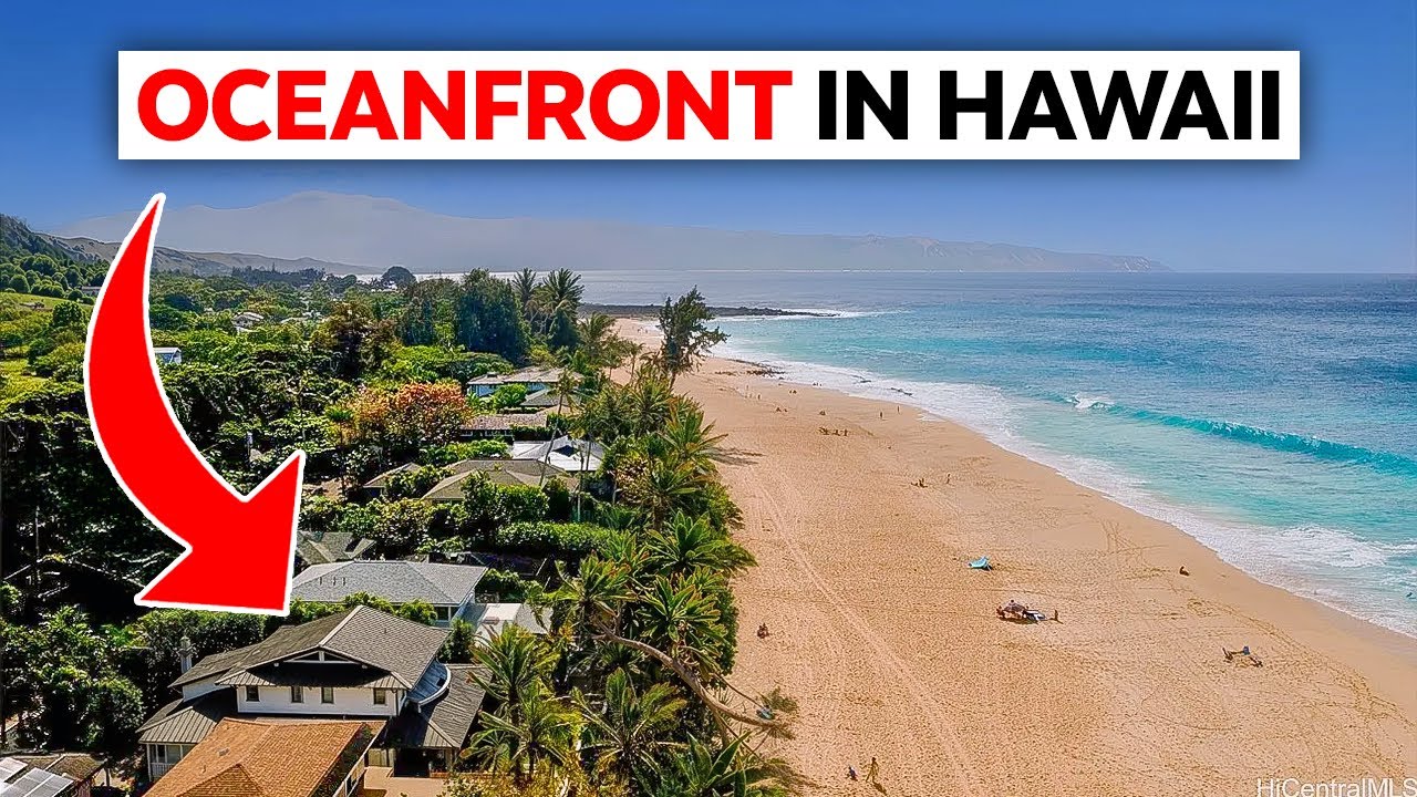 INSANE Oceanfront Homes on Oahu, HI ($4.3+ Million)