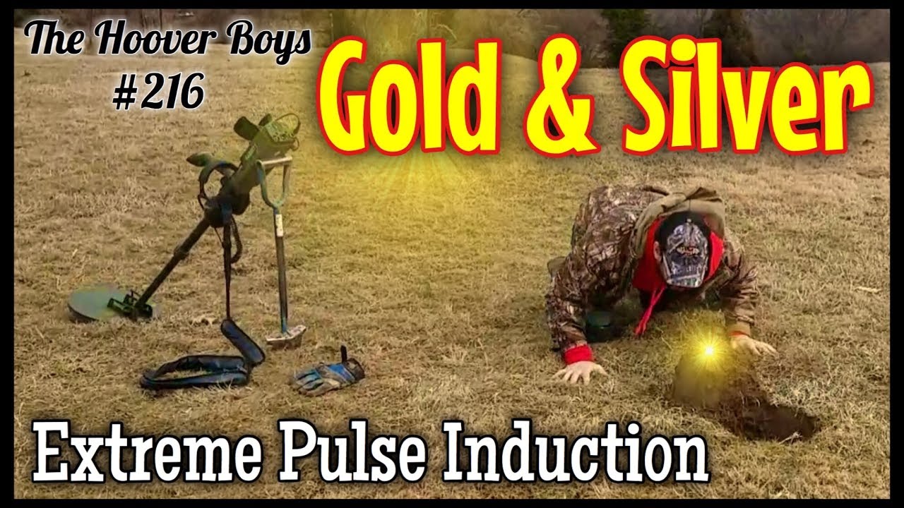 Metal Detecting Old Gold & Silver Coins! Extreme Pulse Induction Garrett ATX