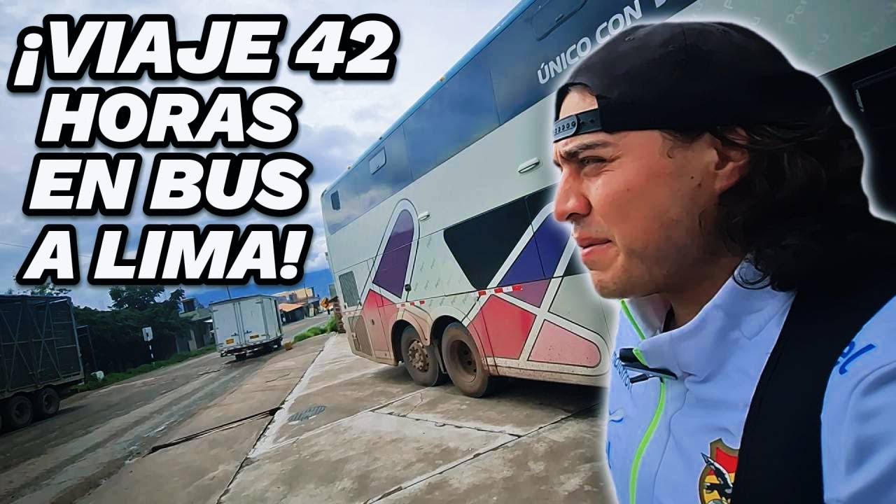 ¡VIAJE 42 HORAS PARA LLEGAR A LIMA - PERU EN BUS! | ¿Vale la pena hacer el viaje?