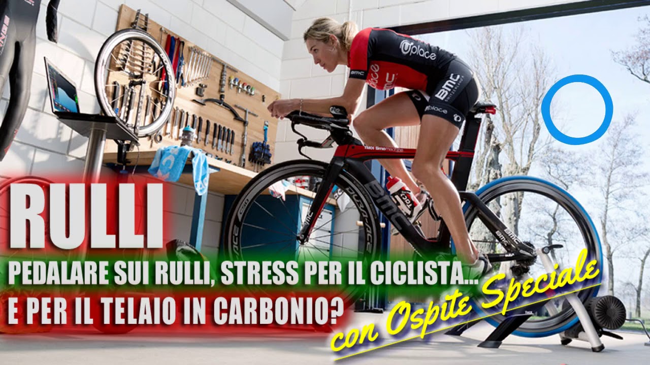 Pedalare sui Rulli, stress per il ciclista… e per il telaio in carbonio?