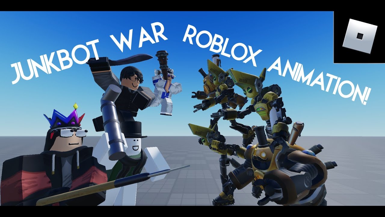 The Junkbot War! Short Roblox Animation!