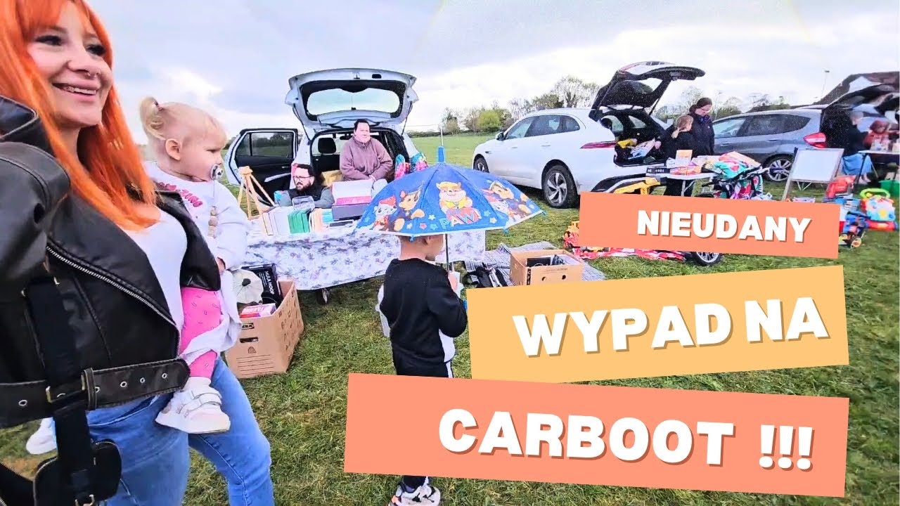 Nieudany wyjazd  na carboot ! English breakfast.