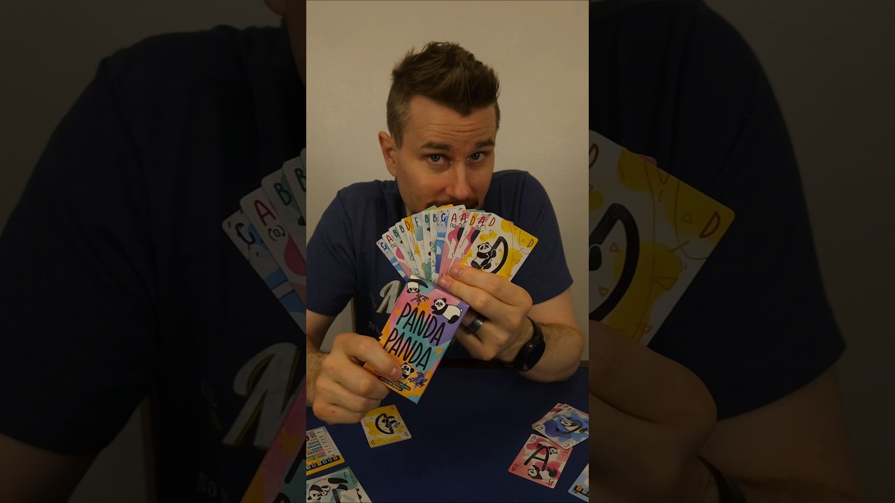 Panda Panda in 50 seconds #boardgames #gaming #cardgames #allplay #gamenight